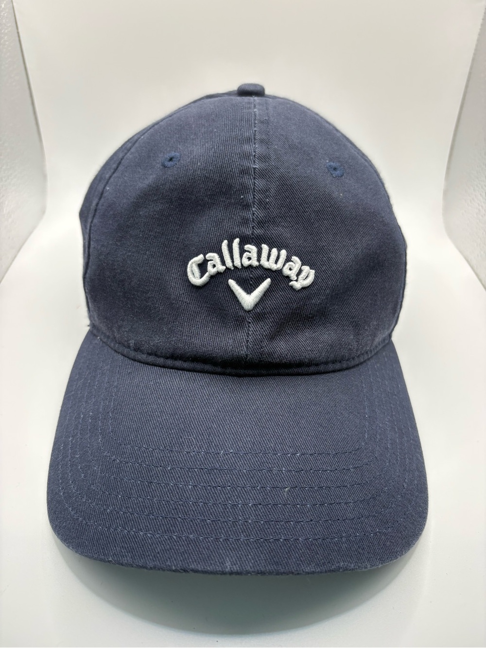 Callaway Golf Navy Blue Adjustable Logo Hat Cap